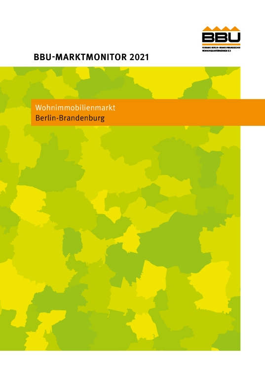 BBU-Marktmonitor 2021 - Umschlag