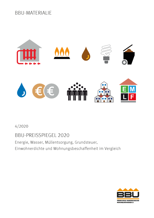 Preisspiegel 2020 - Umschlag