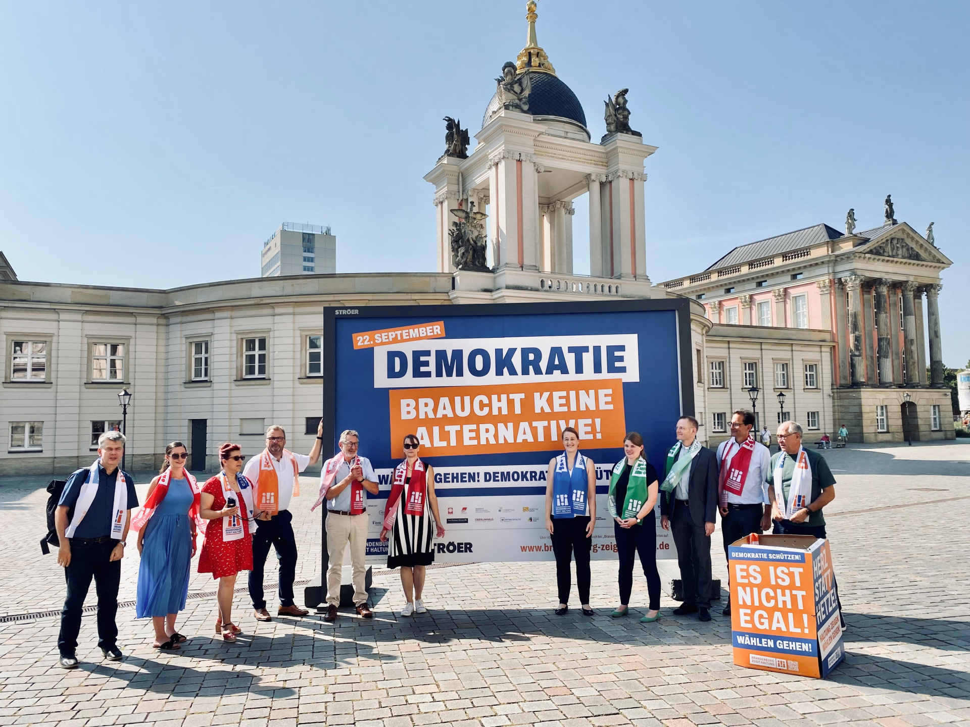 Brandenburg zeigt Haltung