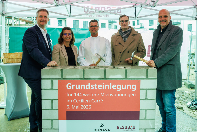 GESOBAU Grundstein Mai 2026