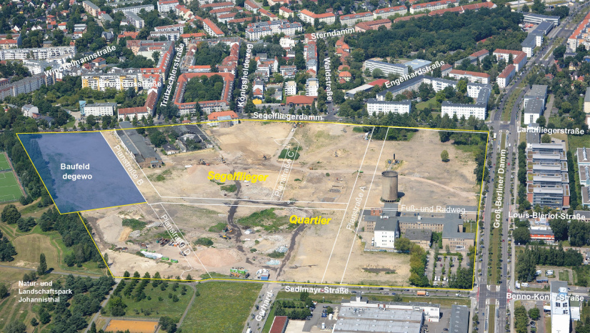 degewo_Segelflieger Quartier_Luftbild