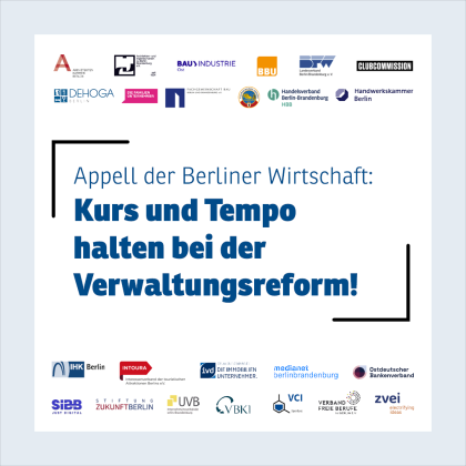 Appell Verwaltungsreform