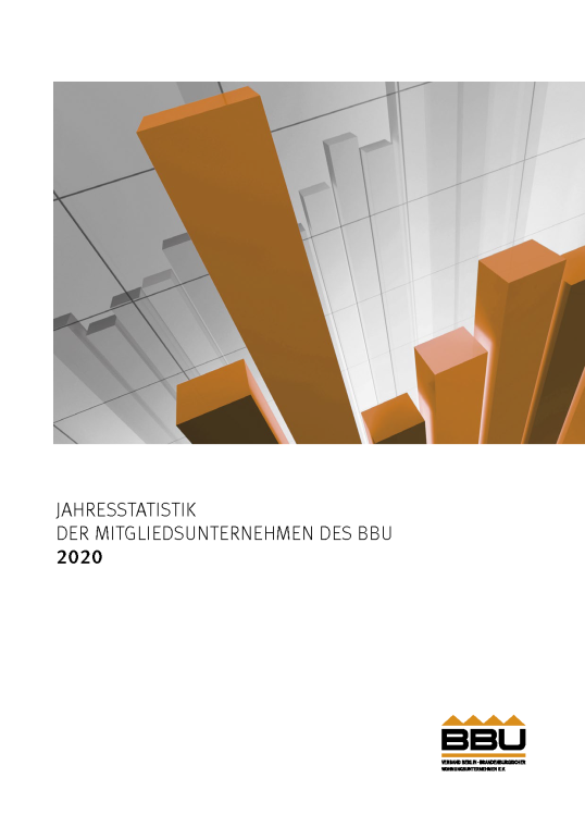 Jahresstatistik 2020 - Umschlag