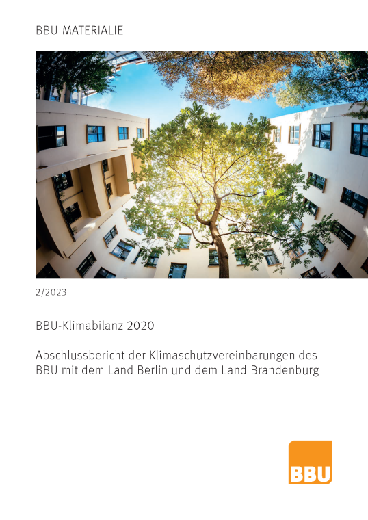 Klimabilanz 2020 - Umschlag
