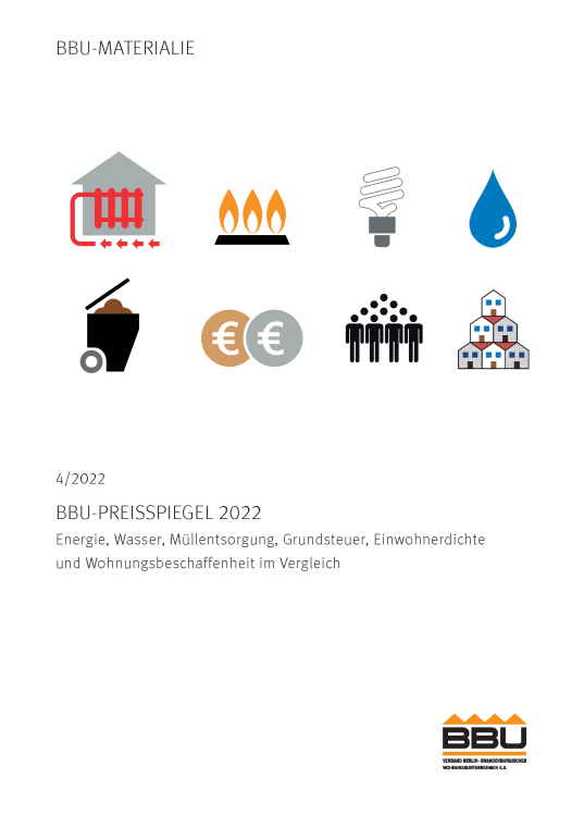 Preisspiegel 2022 - Umschlag