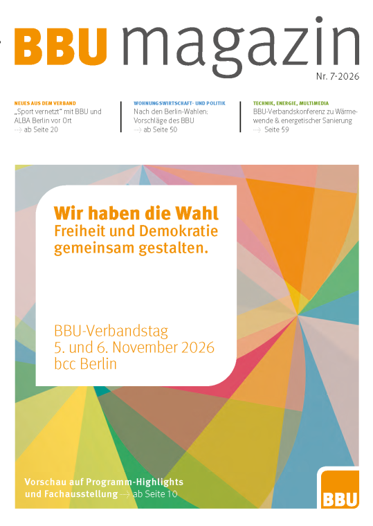 BBU-Magazin Nr. 7-2026_Umschlag